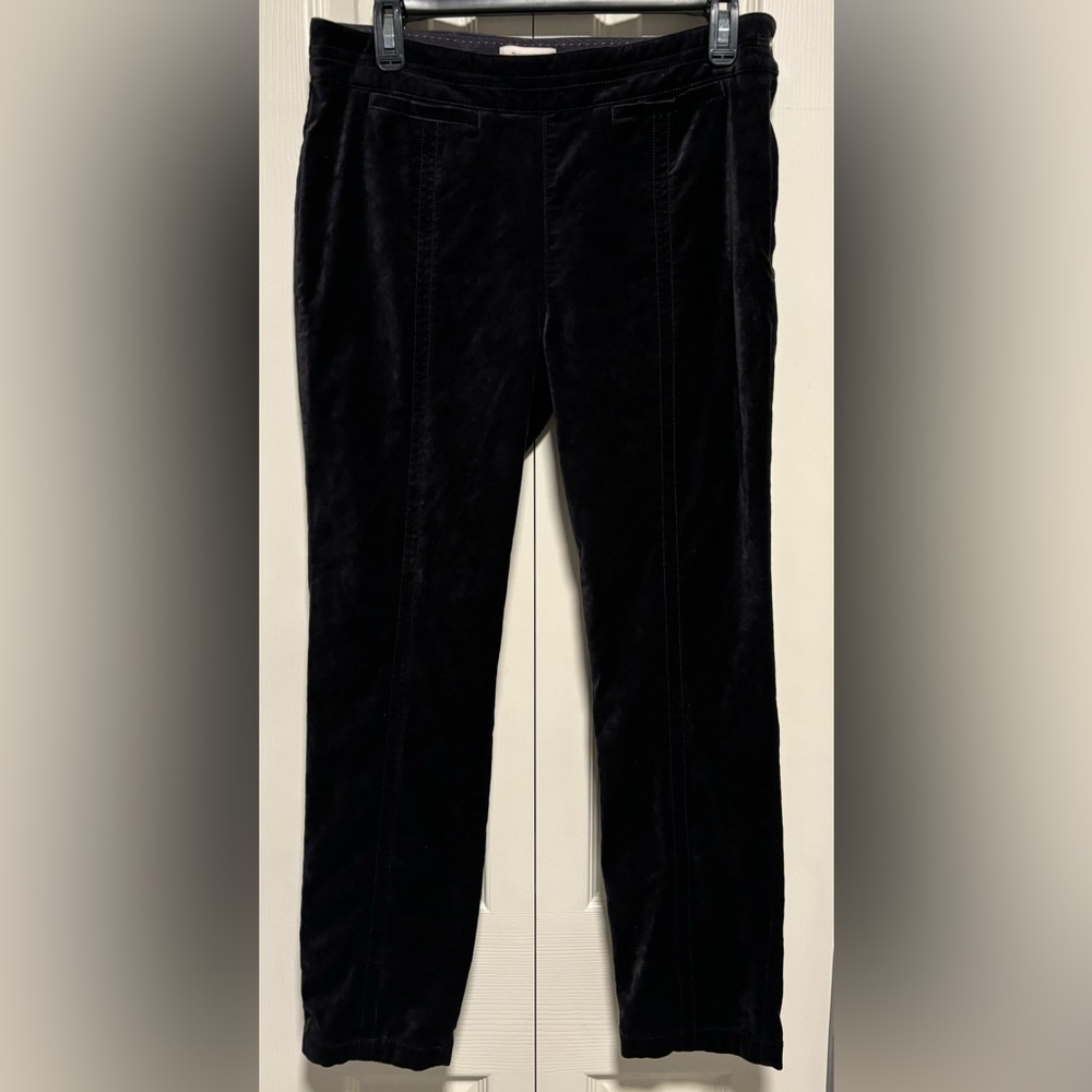 Anthropologie Essential Slim Velvety Pants size 6